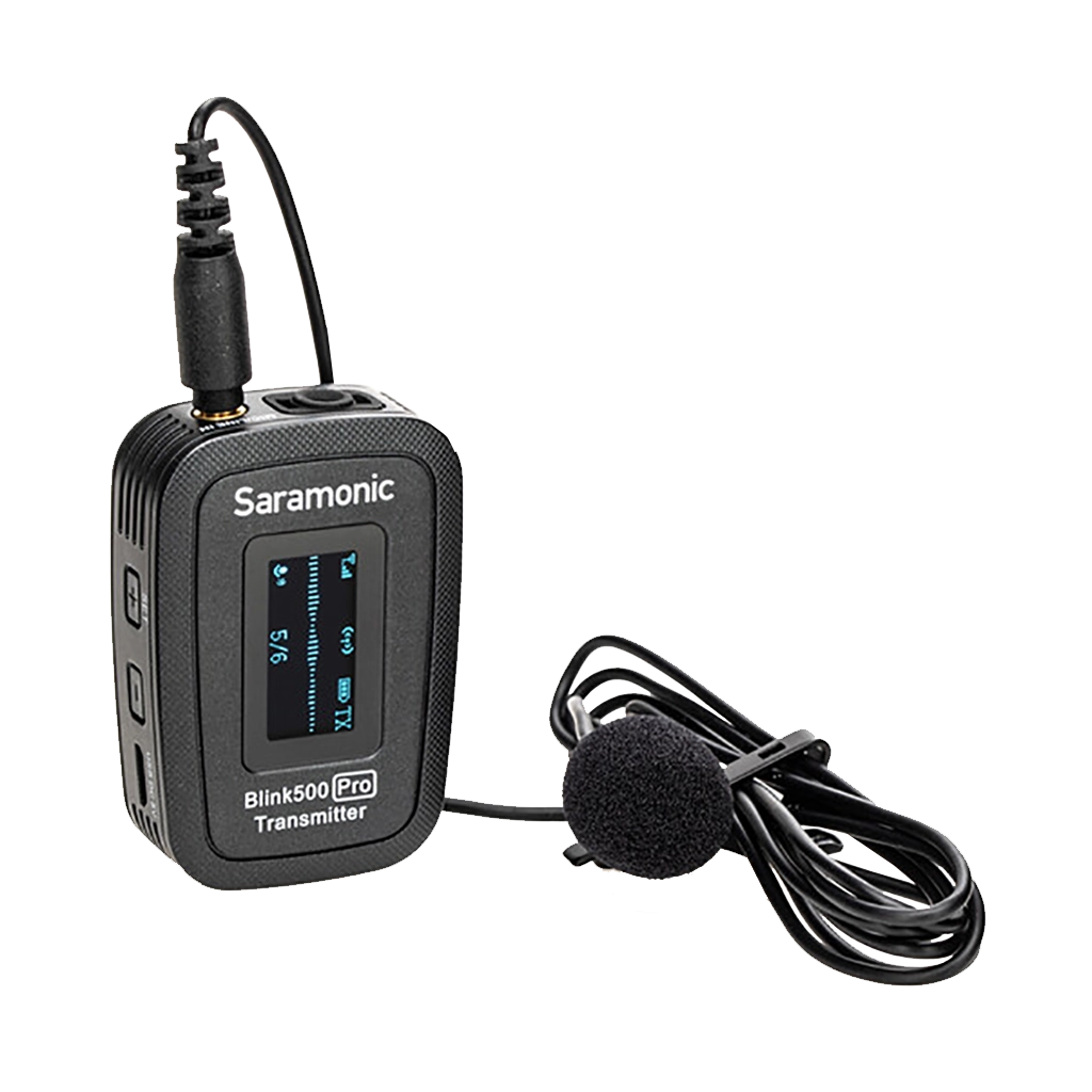 Saramonic Blink 500 Pro B1 Digital Camera-Mount Wireless Omni Lavalier Microphone System (2.4 GHz, Black)