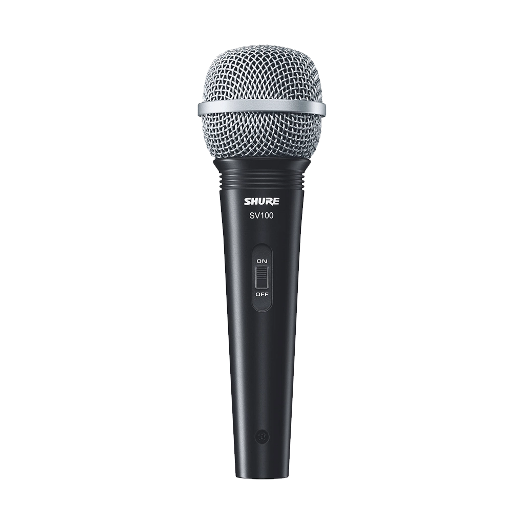 Shure SV100-W Dynamic Cardioid Handheld Microphone