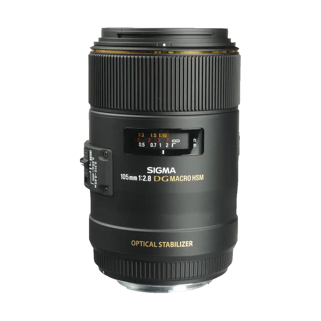 Sigma 105mm f/2.8 EX DG OS HSM Macro Lens (Canon)