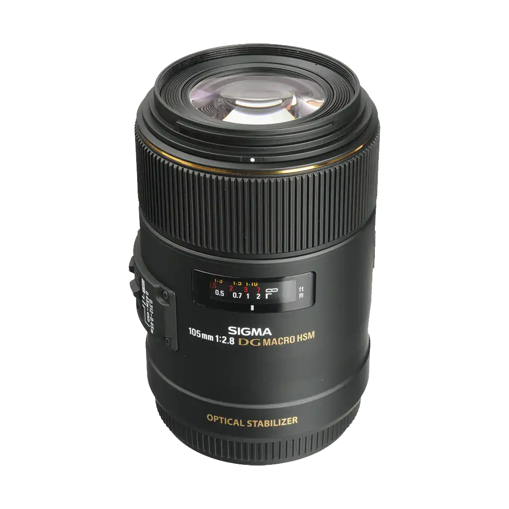 Sigma 105mm f/2.8 EX DG OS HSM Macro Lens (Canon)