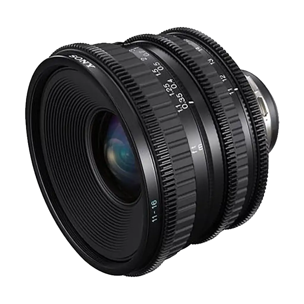 Sony 11-16mm T3.0 Wide Angle Zoom Lens (PL Mount) (SCL-P11X15) (Special Order)