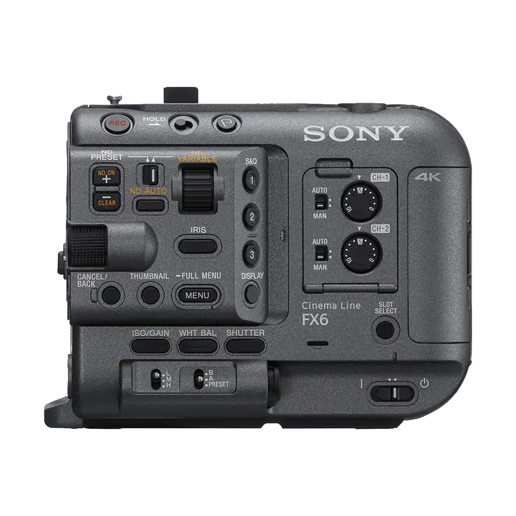 Sony Cine Line FX6 Full-Frame Cinema Camera (Body Only)