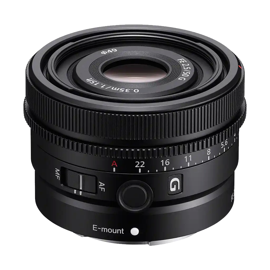 Sony FE 50mm f/2.5 G Lens