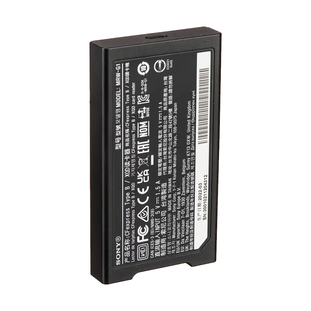 Sony MRW-G1 CFexpress Type B/XQD Memory Card Reader