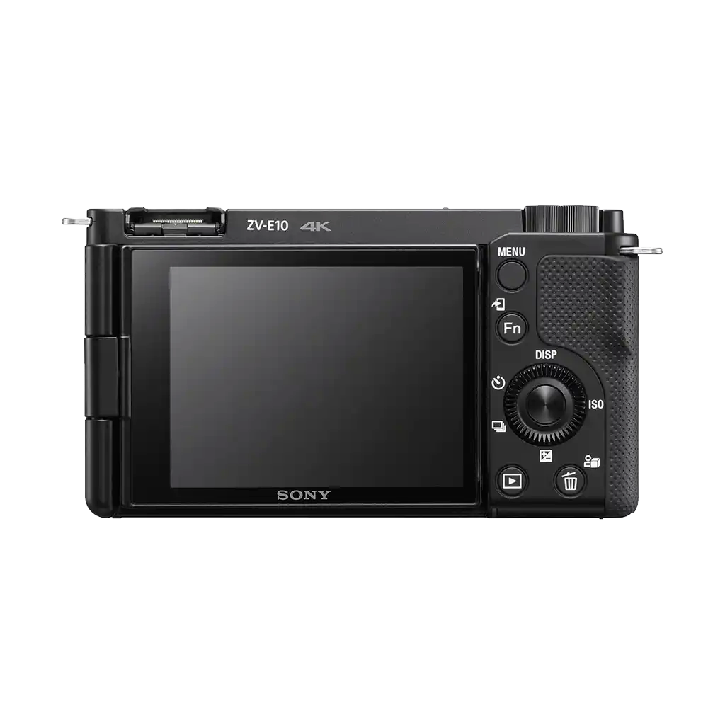 Sony ZV-E10 Mirrorless Camera with 16-50mm and 55-210mm Lens + Sony Soulder Bag and 32GB SD Card (Black)