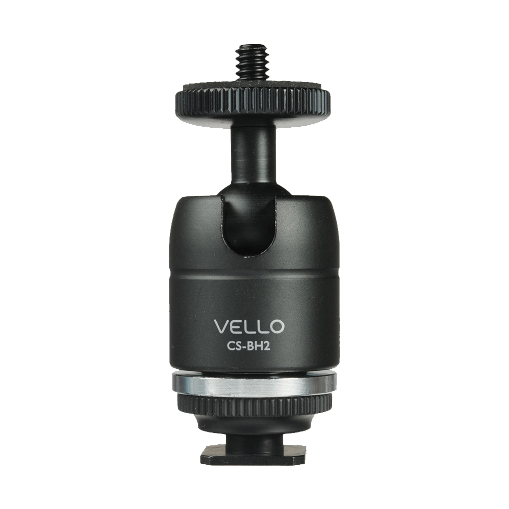 Vello Multi-Function Ball Head with Removable Bottom Shoe Mount