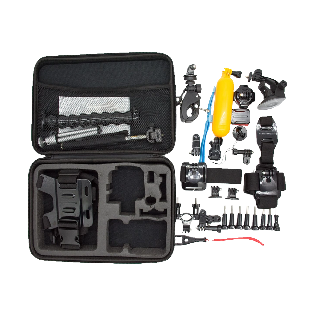 55-In-1 Action Camera Accessory Kit