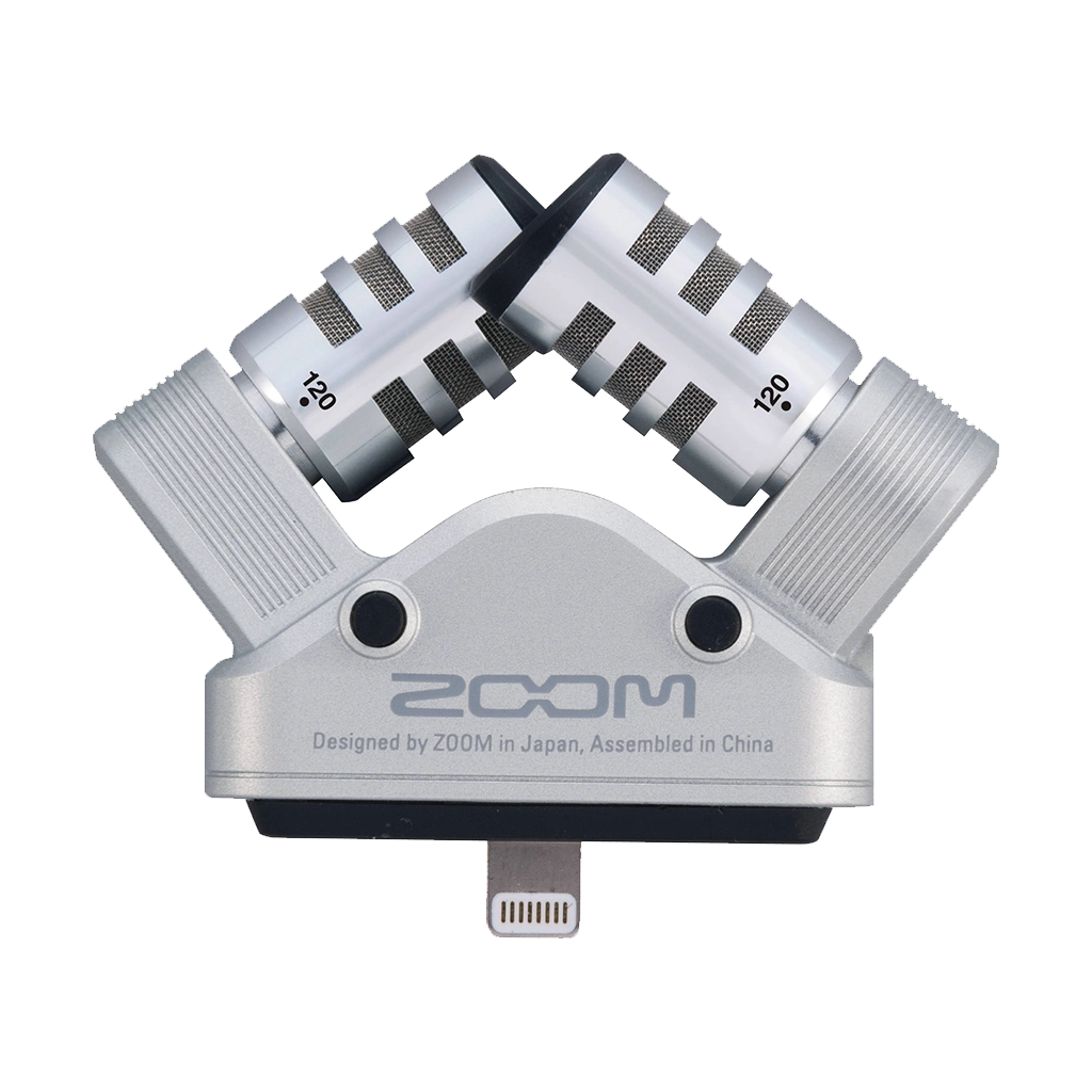 Zoom iQ6 Stereo X/Y Microphone for iOS Devices with Lightning Connector