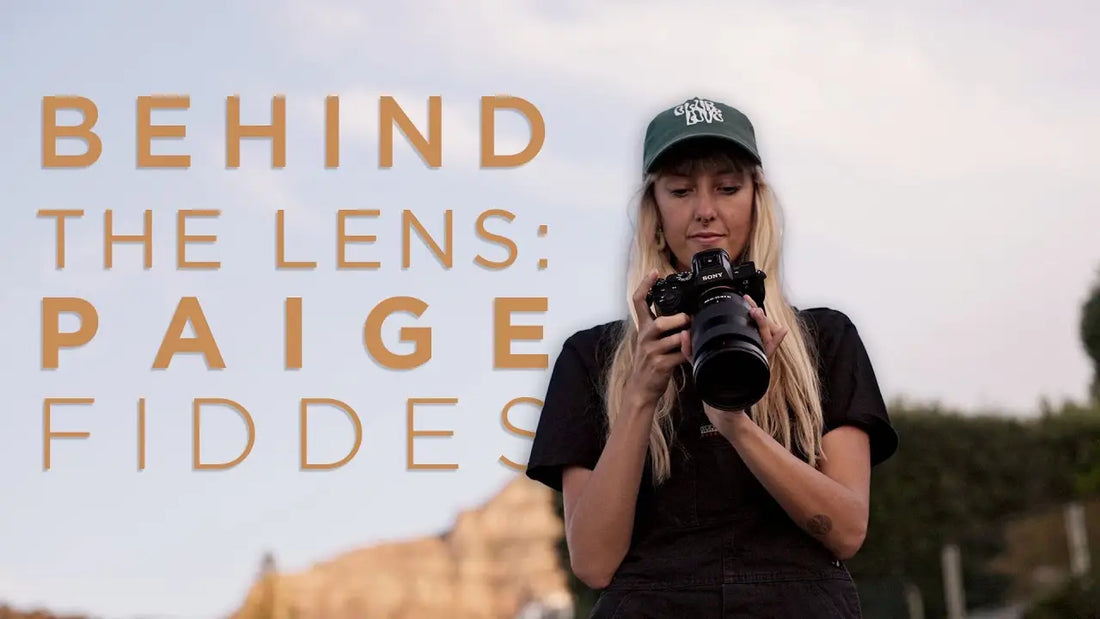 Behind The Lens With Fashion Photographer Paige Fiddes