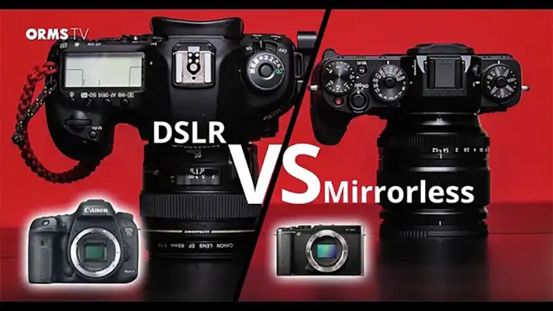 DSLR vs Mirrorless Cameras on OrmsTV