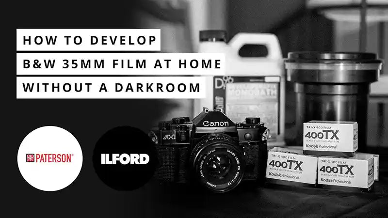 How To Develop B&W 35mm Film At Home Without A Darkroom: Step-By-Step Video Tutorial