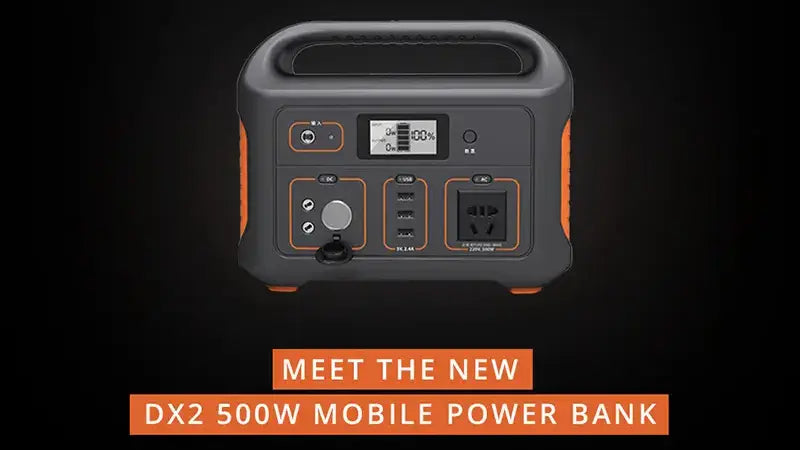 Meet the new DX2 500W Mobile Power Bank