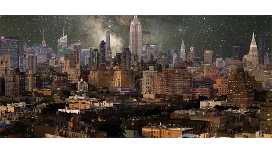 Watch as Julian Tryba's Layered Time-Lapse "Plays Music" on the NYC Skyline