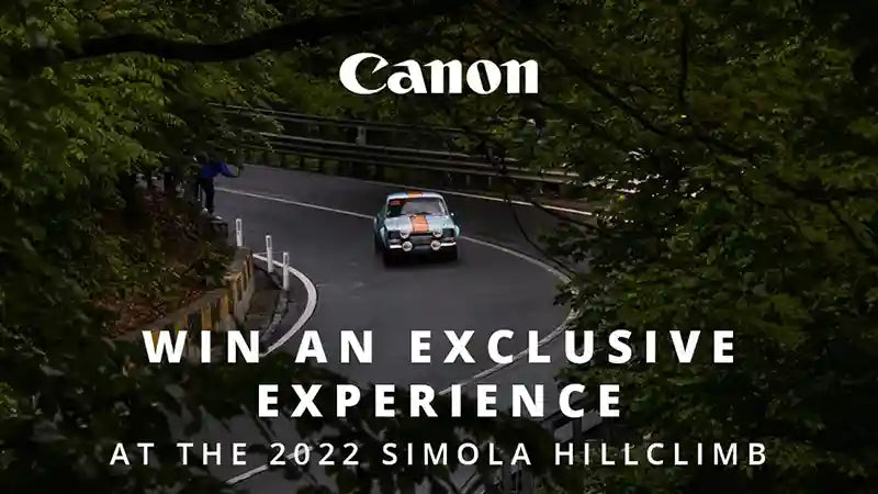 Win The Chance To Attend The 2022 Simola Hillclimb With Orms & Canon