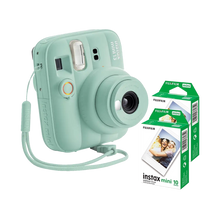Fujifilm Instax Mini 13 Instant Film Camera Combo with 2 Films (Lagoon Green)