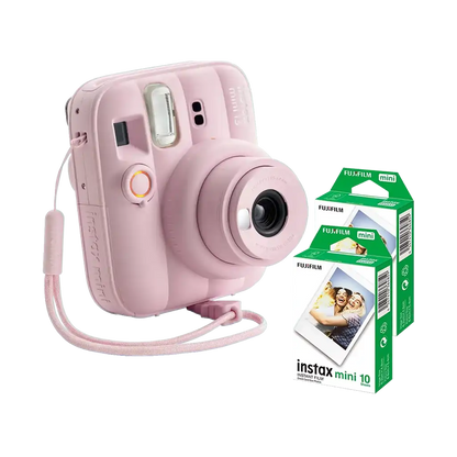 Fujifilm Instax Mini 13 Instant Film Camera Combo with 2 Films (Candy Pink)