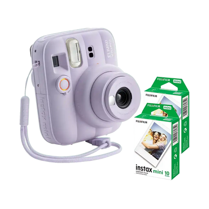 Fujifilm Instax Mini 13 Instant Film Camera Combo with 2 Films (Dreamy Purple)