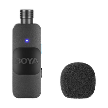 Boya BY-V2 Ultracompact 2-Person Wireless Microphone System with Lightning Connector for iOS Devices (2.4 GHz)