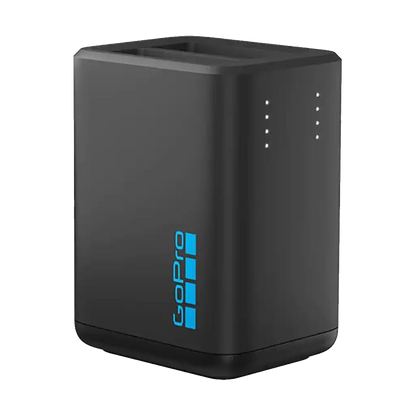 GoPro Dual-Battery Charger with Enduro 2 Battery for MISSION 1 Series and HERO13 Black