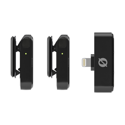 Rode Wireless Micro 2-Person Ultracompact Wireless Microphone System with Lightning Connector (2.4 GHz, Black) with Free Rode Interview Micro (Valued at R600)
