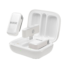 Rode Wireless Micro 2-Person Ultracompact Wireless Microphone System with USB-C Connector (2.4 GHz, White) with Free Rode Interview Micro (Valued at R600)