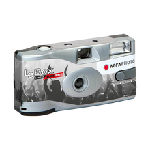 AgfaPhoto LeBox B&W Single-Use Camera (35mm Roll Film, 36 Exposures)