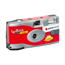 AgfaPhoto LeBox Colour Single-Use Camera (35mm Roll Film, 27 Exposures)