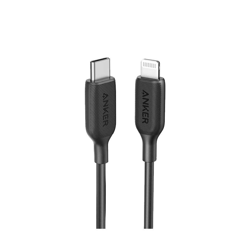 Anker PowerLine USB-C to Lightning Cable 1.8m - Black