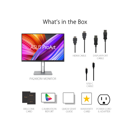 ASUS ProArt Display PA248CRV 24.1" HDR Monitor