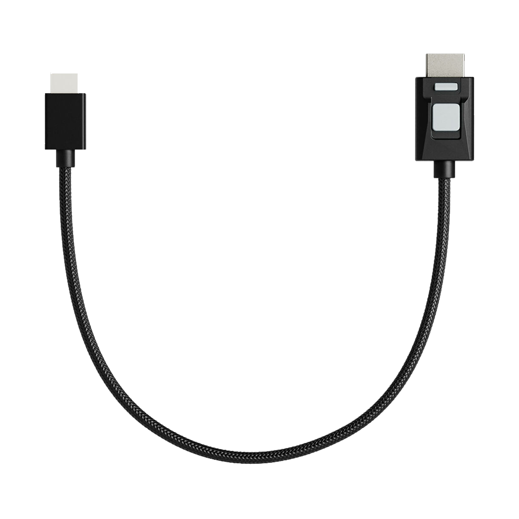 Atomos 4K60 HDR Locking Full HDMI to Mini-HDMI High-Speed Cable (30cm)