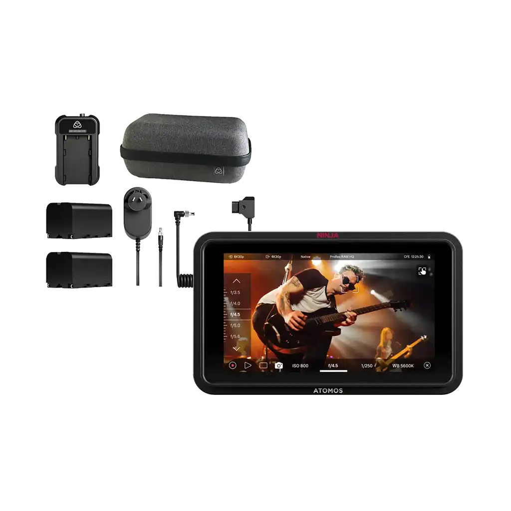 Atomos Ninja RAW 5.2" HDMI Monitor/Recorder with FREE Atomos Universal Power Kit (Valued at R3,695)