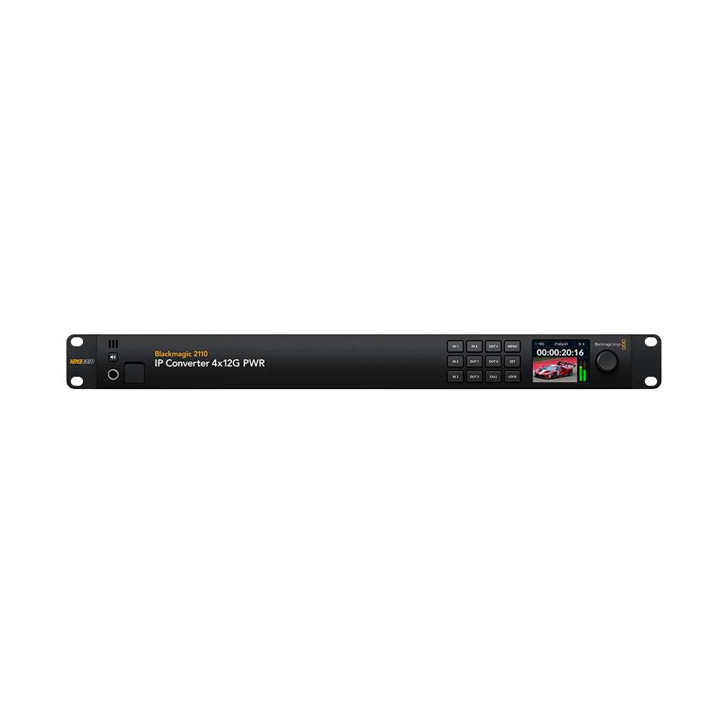 Blackmagic Design 2110 IP Converter 4x12G PWR