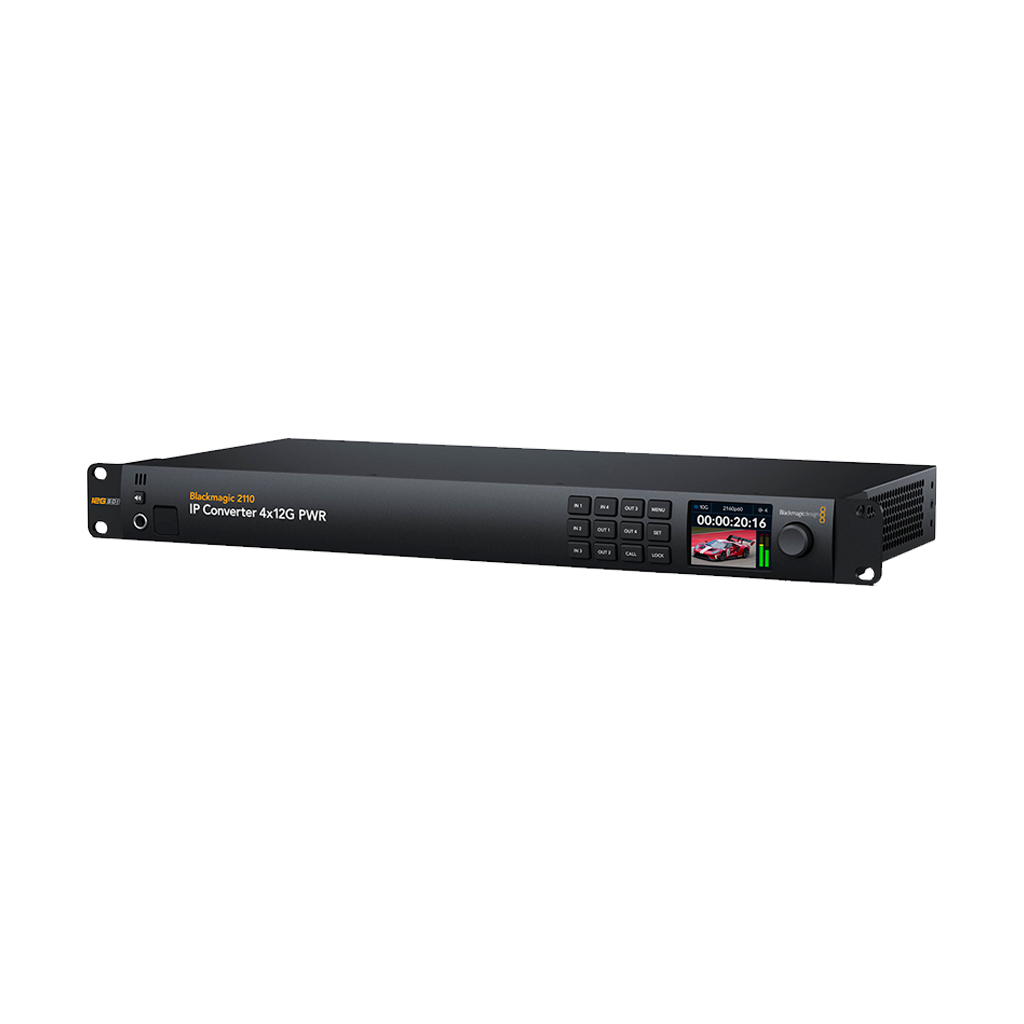 Blackmagic Design 2110 IP Converter 4x12G PWR