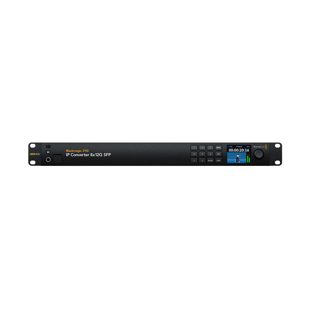 Blackmagic Design 2110 IP Converter 8x12G SFP