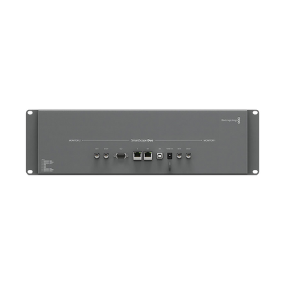 Blackmagic Design SmartScope Duo 4K Rack-Mounted Dual 6G-SDI Monitors