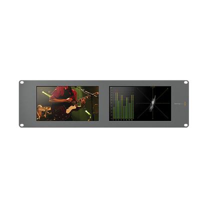 Blackmagic Design SmartScope Duo 4K Rack-Mounted Dual 6G-SDI Monitors