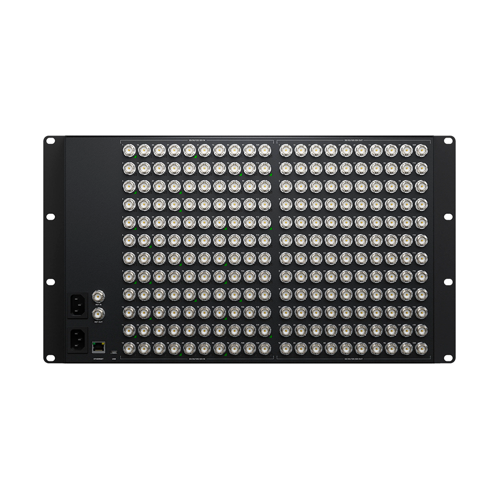 Blackmagic Design Videohub 120x120 12G Zero-Latency Video Router