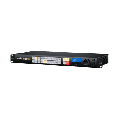 Blackmagic Design Videohub 20x20 12G Zero-Latency Video Router