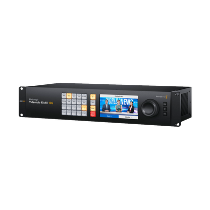Blackmagic Design Videohub 40x40 12G Zero-Latency Video Router