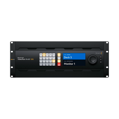 Blackmagic Design Videohub 80x80 12G Zero-Latency Video Router