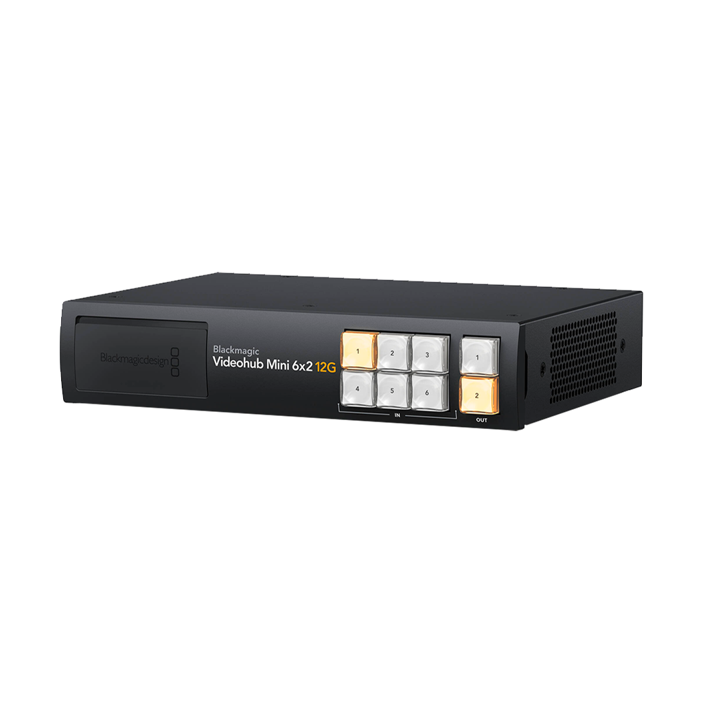 Blackmagic Design Videohub Mini 6x2 12G Router