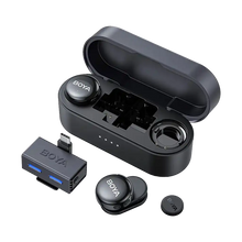 Boya BOYALINK 3 AI-Powered 2-Person Wireless Microphone System for Cameras and Mobile Devices (2.4 GHz)
