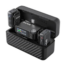 Boya BOYAMIC 2 AI-Powered 2-Person Wireless Microphone System for Cameras and Mobile Devices (2.4 GHz)