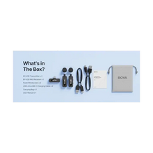 Boya BY-V20 2.0 Ultracompact 2-Person Wireless Microphone System with USB-C Connector for Mobile Devices
