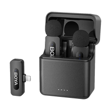 Boya BY-V3 2-Person Wireless Microphone System with Lightning Connector for Mobile Devices (2.4 GHz)