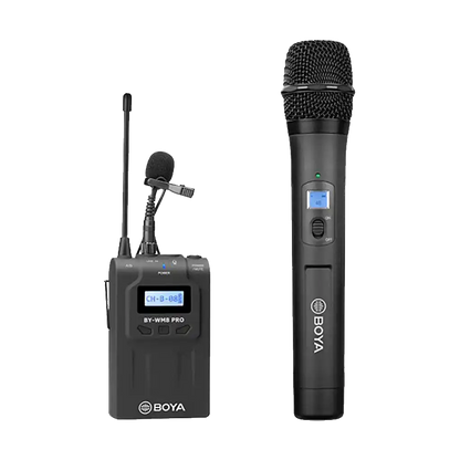 Boya BY-WM8 PRO-K3 Camera-Mount Wireless Handheld Microphone System (568 to 599 MHz)