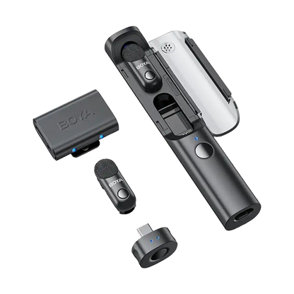 Boya Magic 2-Person Wireless Microphone System for Cameras and Mobile Devices