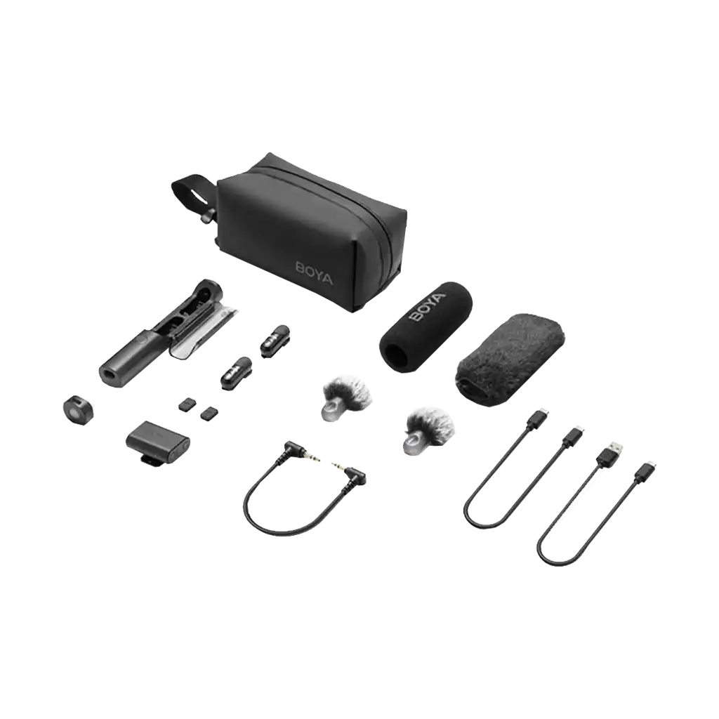 Boya Magic 2-Person Wireless Microphone System for Cameras and Mobile Devices