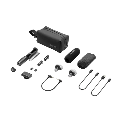 Boya Magic 2-Person Wireless Microphone System for Cameras and Mobile Devices