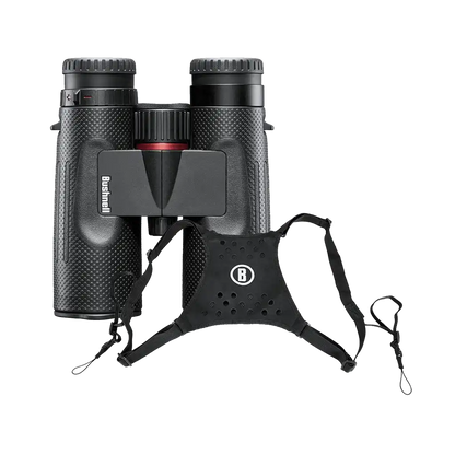 Bushnell 10x42 Nitro Binoculars (Black) with Free Bushnell Universal Bino Harness (Valued at R595)